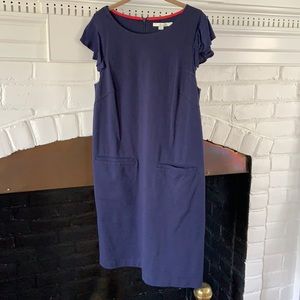 Boden blue sundress with pockets